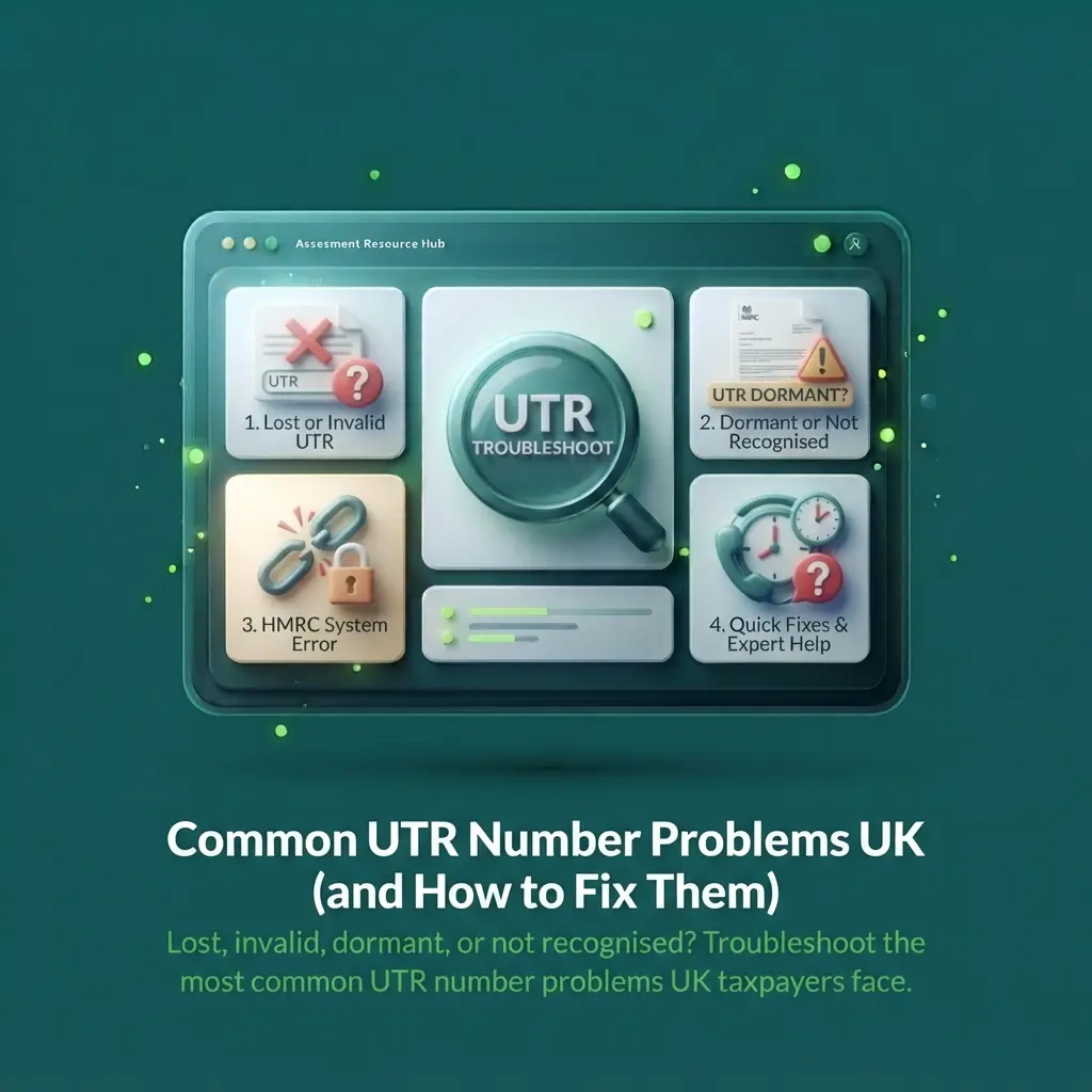 Common UTR number problems in UK