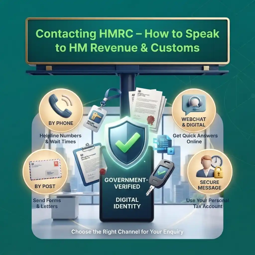 Contatcting HMRC UK_