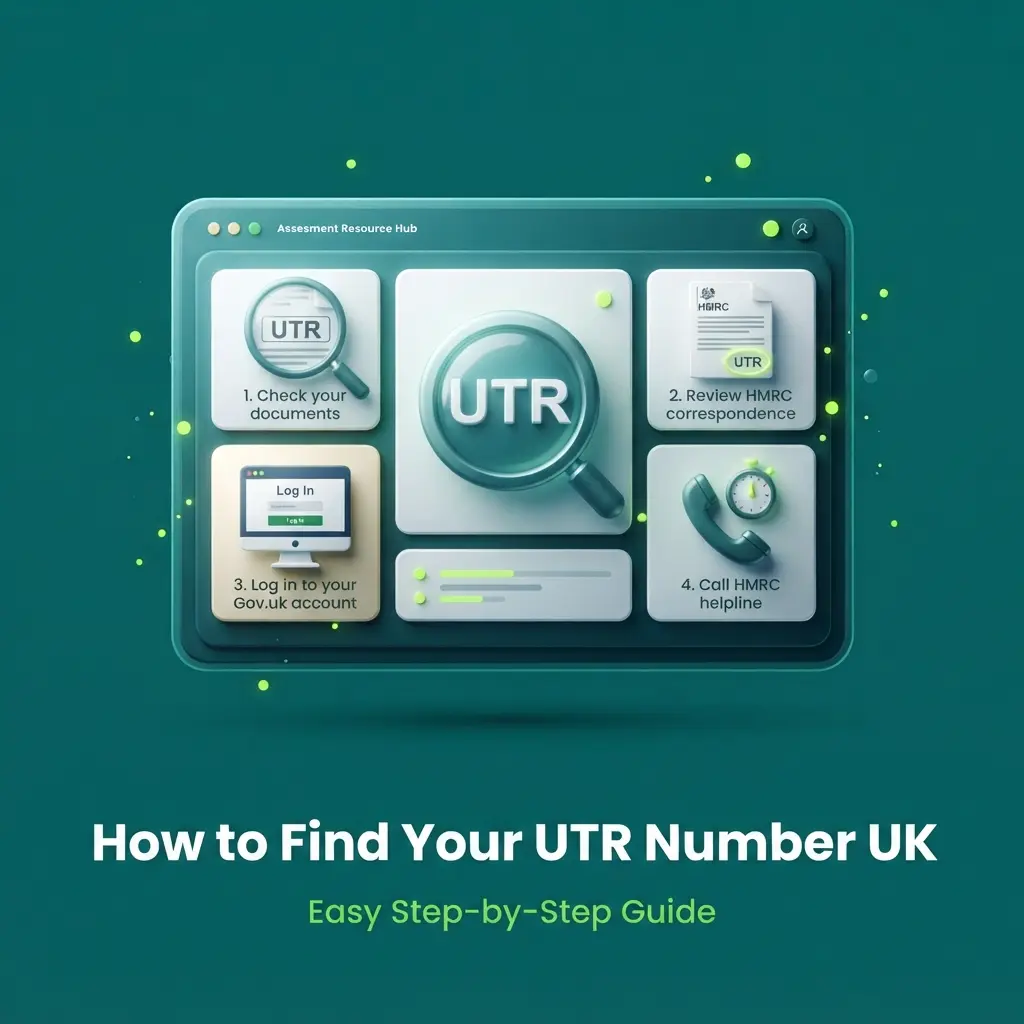 How to find your UTR number in UK